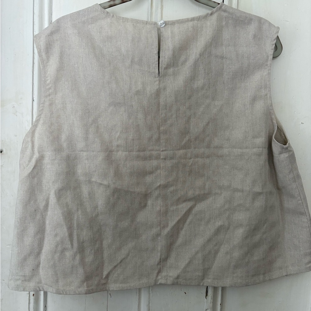 Commense Light Beige Tank Top - Picture 2 of 5